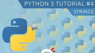 Python 3 Tutorial for Beginners 4  Strings [upl. by Tenn]