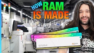 How RAM is Made Automated Binning Manufacturing amp Burnin Testing  Factory Tours S3E2 [upl. by Hartwell]