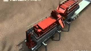 Terex Finlay MP300 Mobile Rinser Animation [upl. by Herv]