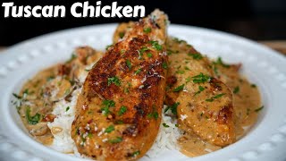 My Favorite Quick amp Easy Weeknight Dinner  Creamy Tuscan Chicken in 30 Minutes or Less [upl. by Quintie]