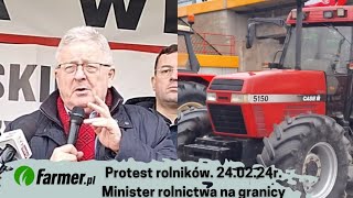 Czesław Siekierski po spotkaniu rolnikami Co wyszło z rozmów Relacja na żywo  240224r  Farmer [upl. by Tisha564]