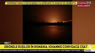 Iohannis convoacă CSAT din cauza dronelor rusești care cad în România [upl. by Senzer]