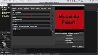 Adding metadata  including Google Images metadata  to photos in XnView [upl. by Calvina765]