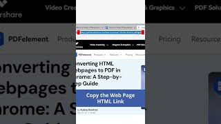 PDFtips How to convert HTML to PDF [upl. by Ahseekat258]