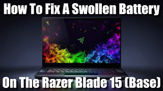 How To Replace The Razer Blade 15 BatteryIn Depth RC300270 [upl. by Coppins]