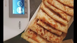 Msemen crêpe feuilletée au Thermomix [upl. by Aimil473]