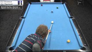 Earl Strickland vs Alex Pagulayan pt 2 at Capones Billiards on the Seminole Pro Tour [upl. by Trebliw404]