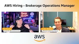 AWS Hiring Brokerage Operations Manager AWS Infrastructure Supply Chain amp Procurement [upl. by Harrow730]