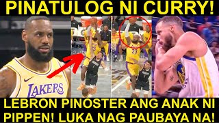 Lebron PINOSTER ang ANAK ni Pippen  Curry PINATULOG ang Magic  Luka PAUBAYA muna kay Kyrie [upl. by Arutnev792]