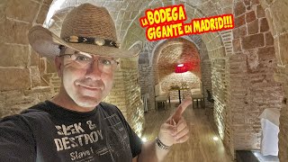 comiendo en LA BODEGA más GRANDE y ANTIGUA de MADRID 🤠 s XVII [upl. by Roi]