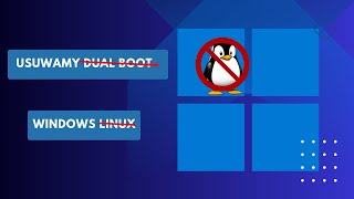 Jak poprawnie usunąć linux z dualboot z windows uefi boot [upl. by Devlen329]