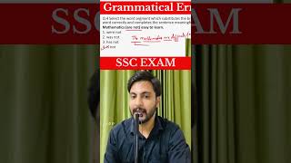 Grammatical Errors for SSC EXAMS grammaticalerrors idiomsandphrasesforsscmts sscenglishpyq [upl. by Auqeenahs639]