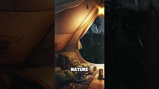 Tent Rain Sounds for Sleeping camping rainsounds relaxingrain ASMR [upl. by Roddy]