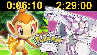 โปเกม่อนสปีดรัน SHINING PEARL แบบเร็วสุดในโลก  POKEMON SHINING PEARL SPEEDRUN REACTION [upl. by Adriano]