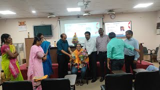 Dr CH Siva Kumar Felicitates Prof G Mallesham at Osmania University PhD Supervisor 14082023 [upl. by Arateehc783]