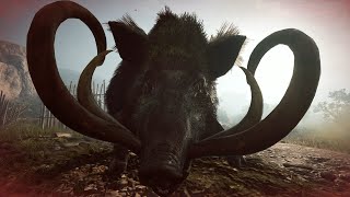 Erymanthian Boar Nightmare difficulty no damage no abilities no bow melee only AC Odyssey [upl. by Anirual]