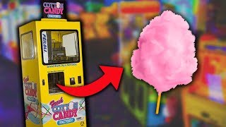 I FOUND A COTTON CANDY VENDING MACHINE [upl. by Laleb]