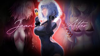 Jalter Fan Art  Anime  Edit AMV   Alight Motion  jeannedarcalter jalter fgo fateedit [upl. by Novyak]