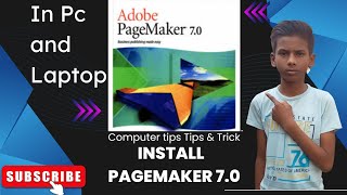 How to install Pagemaker 70 How to install Pagemaker 70 ✅ Working On Pc ✅👍 viral [upl. by Enattirb92]