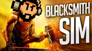 Blacksmith Simulator  BEST BLACKSMITH EVER Blacksmith Sim Gameplay [upl. by Odeen84]