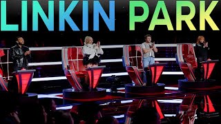 BEST LINKIN PARKS COVERS ON THE VOICE  BEST AUDITIONS [upl. by Hurleigh]