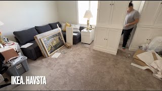 HOW TO ASSEMBLE  IKEA HAVSTA [upl. by Jen]