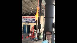 Malaysia 200kWe Fluidized Bed Gasifier Using Biomass Fuel [upl. by Landsman]