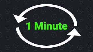 1 Minute Interval Timer [upl. by Markiv]