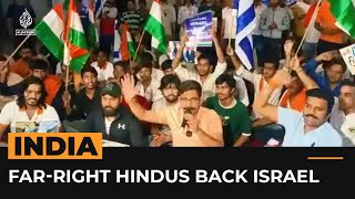 Why farright Hindus in India are supporting Israel  Al Jazeera Newsfeed [upl. by Maure]