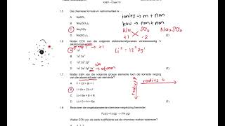 Gr 10 Chemie hersiening [upl. by Huberto]