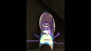 How to tie your running shoe laces and save your ankle knees and hips [upl. by Hudnut]