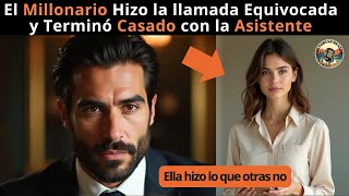 ❤️ MILLONARIO hizo la llamada equivocada y termino casado con la ASISTENTE de su novia  Historias [upl. by Bobbie]