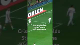 Cristiano Ronaldo strzela gola na PGE Narodowym 🏟️🇵🇱 shorts poland nationsleague portugal fifa [upl. by Oijimer]