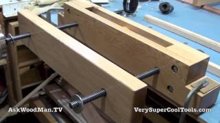 Make A Portable Moxon Vise • 02 • Moxon Features [upl. by Garcon]