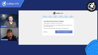 How to Create a Cohort Based Course with LifterLMS [upl. by Dorran141]