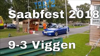 Saabfest 2018 Prescott Hill Climb Saab 93 Viggen 272bhp 5403s August 2018 [upl. by Etezzil]