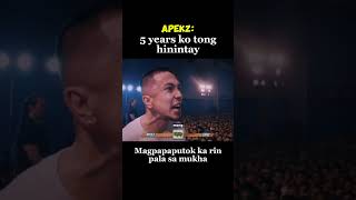 Apekz 5 years ko tong hinintay fliptop apekz sinio fliptopbattle rapbattle rap [upl. by Asilat]