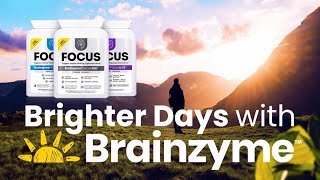 Brighter Days with Brainzyme™  Think Clearer Get More Done™ [upl. by Anitsua]