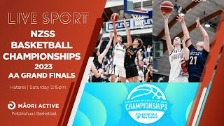 Main Court Day 6  GRAND FINALS  SECONDARY SCHOOLS NATIONAL CHAMPS 2023  Basketball [upl. by Brownson]