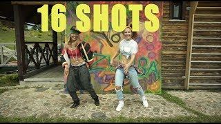 16 shots  Stefflon Don  Zumba choreo  Zumba Vilniuje  Zumba Auguste [upl. by Ainoval630]