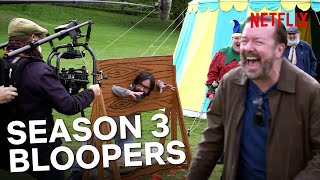 After Life Season 3 Outtakes amp Bloopers  Netflix [upl. by Jozef]