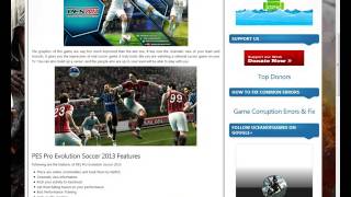 Downlod pes 2013 in ocean games [upl. by Acirt]