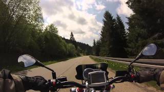 Schluchsee  St Blasien Schwarzwald Moto Griso 1200 8V SE [upl. by Ydal]