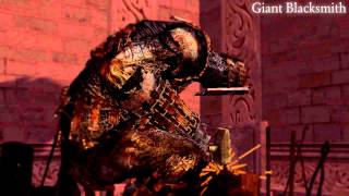 Dark Souls Dialogue  Giant Blacksmith [upl. by Olympie]