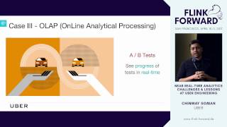 FlinkForward SF 2017 Chinmay Soman  Real Time Analytics in the Real World [upl. by Arrimat]