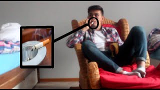 RAUCHEN PRANK AN BRUDER  FRAGBARIS [upl. by Davidoff]