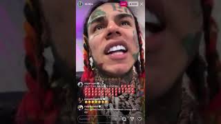 IG LIVE Tekashi 69 Calls Out Snoop Dogg For Allegally Snitching [upl. by Ailed]