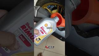 Review Oli Shell Rimula R4 Plus untuk Vario 150 shell olimotormatic olishell oliterbaik [upl. by Nellek]