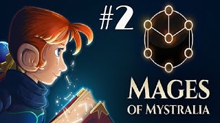 Mages of Mystralia Walkthrough Gameplay Part 2  Mystral Woods amp Big Goblin Lardee Boss Fight PC [upl. by Trinity]