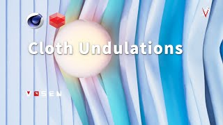 Cloth Undulations in cinema4dredshift3d cinema4d [upl. by Eca321]